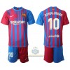 Maglia ufficiale Barcellona Ronaldinho 10 Casa 2021-22 per Bambino